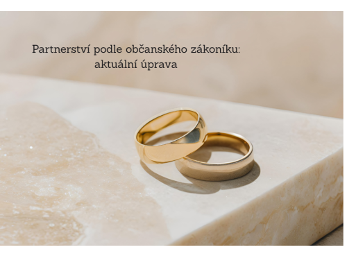 Partnerství podle občanského zákoníku 