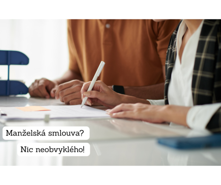 Manželských smluv sepisujeme čím dál více