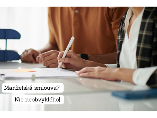 Manželských smluv sepisujeme čím dál více
