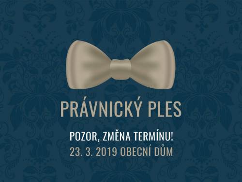 Pozvánka VŠEHRD na Právnický ples  23.3.2019