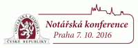 V pátek dne 7. října 2016 se bude konat v Praze Notářská konference.